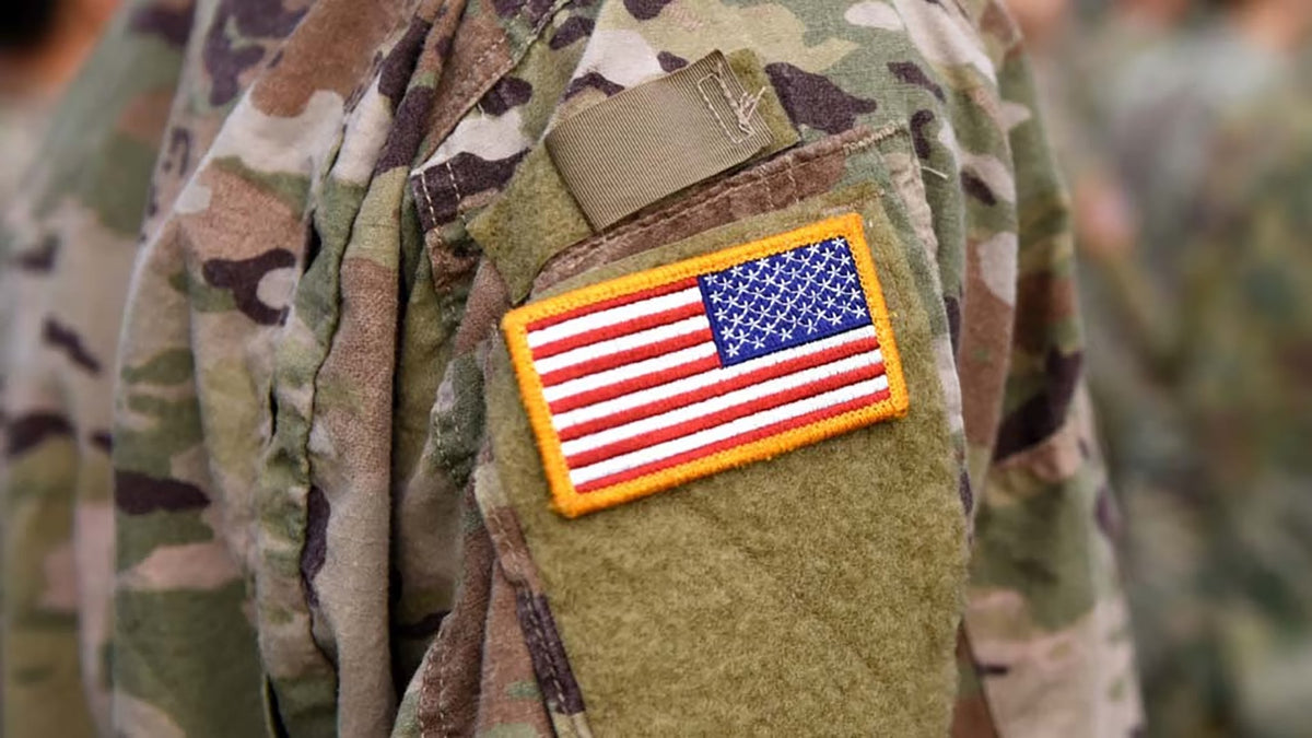 Why do Flag patches worn on Uniforms