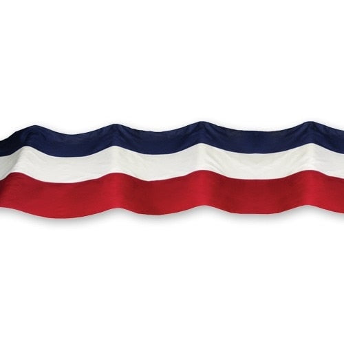 red white and blue bunting