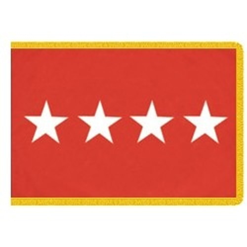 4 Star Army Officer Flag