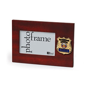 Police Medallion Picture Frame