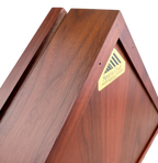 Back Profile of Walnut Case