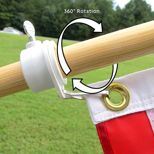 Flag Hanging Rings That Rotate