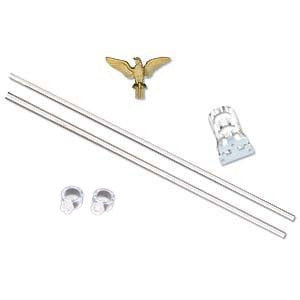 Outdoor flagpole hardware