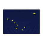 Alaska Flag with Pole Sleeve
