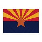 Arizona Flag with Pole Sleeve