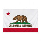 California Flag with Pole Sleeve