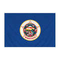 3' X 5' Nylon Minnesota Flag Banner