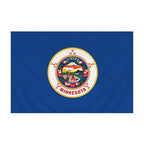 Minnesota Flag with Pole Sleeve