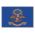Nylon North Dakota Flag Banner