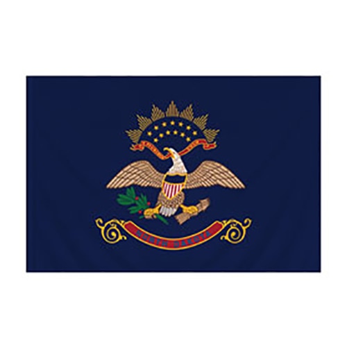 North Dakota Flag with Pole Sleeve