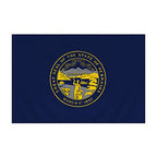Nebraska Flag with Pole Sleeve