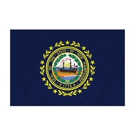 New Hampshire Flag Pole Sleeve