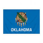 Oklahoma Flag with Pole Sleeve