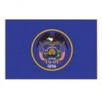 3' X 5' Nylon Utah Flag Banner
