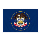 Utah Flag with Pole Sleeve
