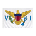 Nylon Virgin Islands Flag Banner