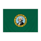 Washington Flag with Pole Sleeve