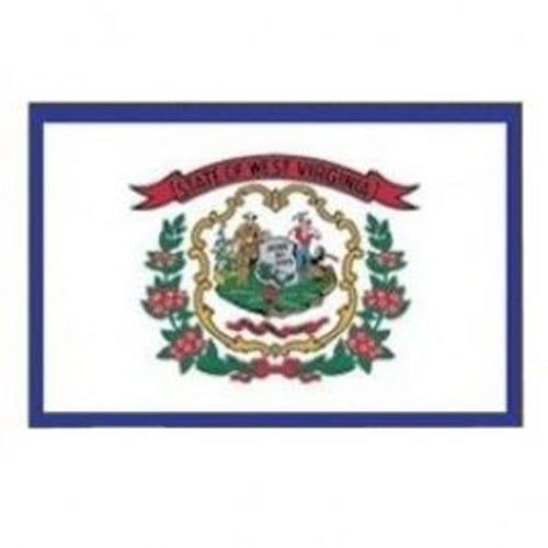 Nylon West Virginia Flag Banner