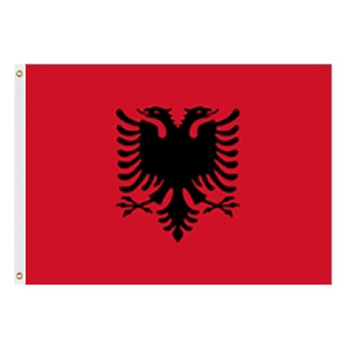 Albania Flag 2' X 3' Nylon