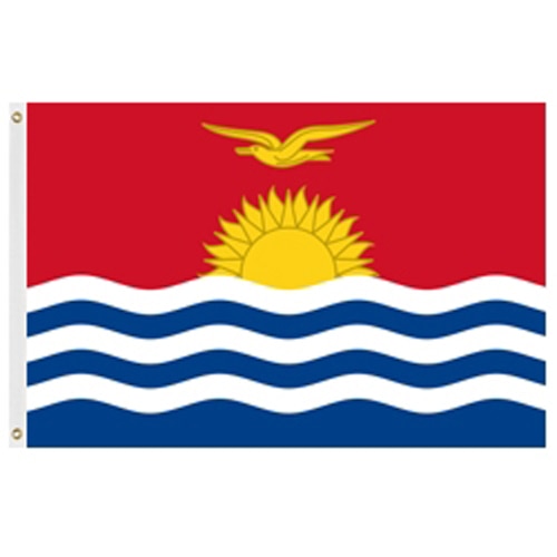 Kiribati national flag design image