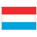 flag of luxembourg red white blue