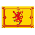 scottish flag with red lion