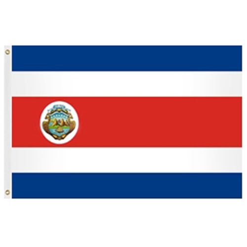 Costa Rica national flag