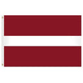 Latvian flag red and white design
