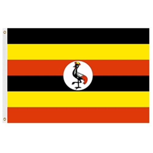 Uganda Flag 4' X 6' Nylon