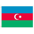 Azerbaijan national flag horizontal