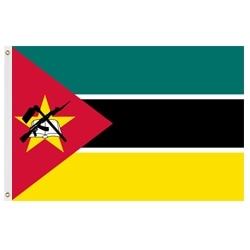 Mozambique Flag 5' X 8' Nylon
