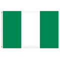 Nigeria flag green white green