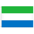 Sierra Leone flag horizontal design