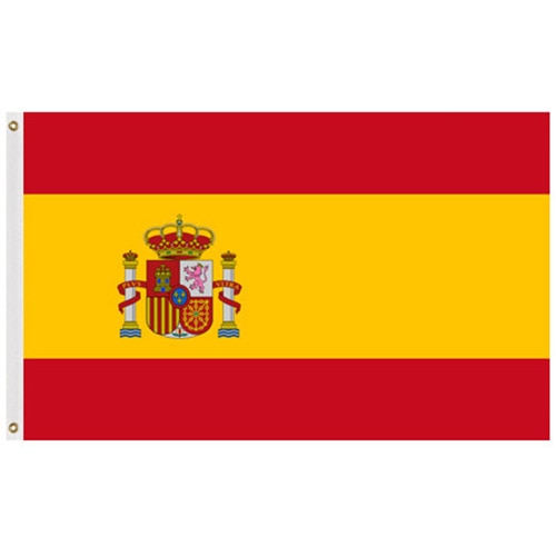 flag of Spain red yellow red