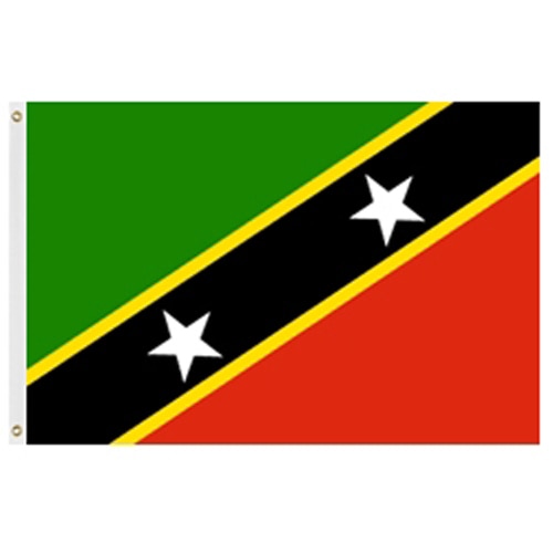 St Kitts and Nevis national flag