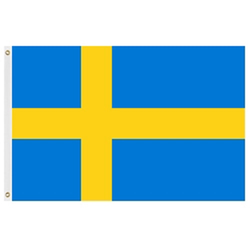 Sweden Flag 5' X 8' Nylon