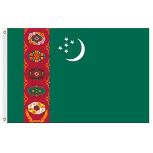Turkmenistan national flag