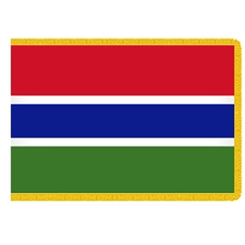 Gambia national flag design