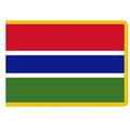 Gambia national flag design