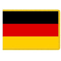 Germany flag with three stripes