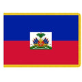 Haitian flag with coat of arms