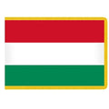 Hungarian flag red white green
