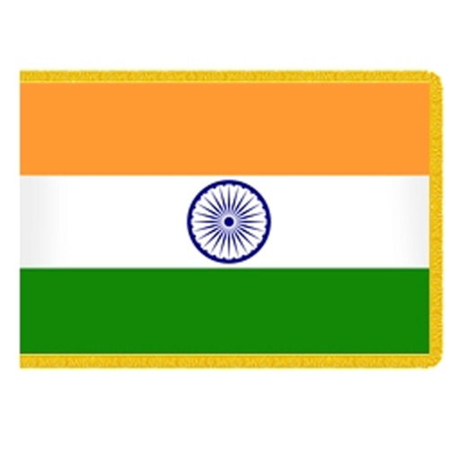 India flag with wheel design