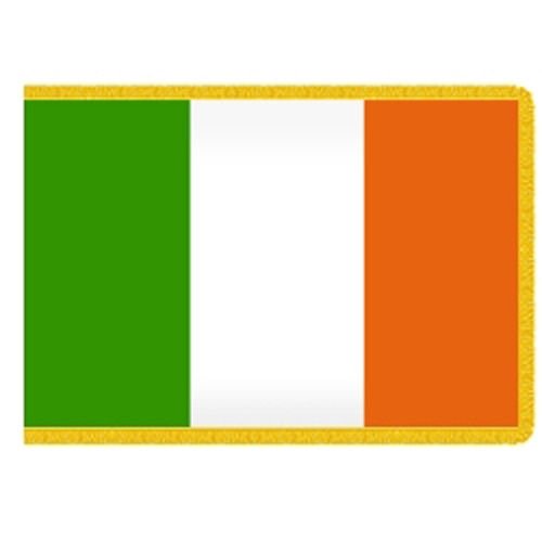 Ireland national flag green white o