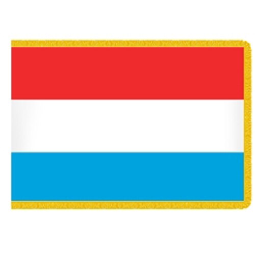 Luxembourg Indoor Flag 3' X 5'