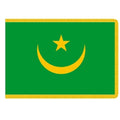 Mauritania Indoor Flag 3' X 5'