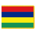 Mauritius Indoor Flag 3' X 5' Nylon