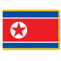 North Korea Indoor Flag 3' X 5'