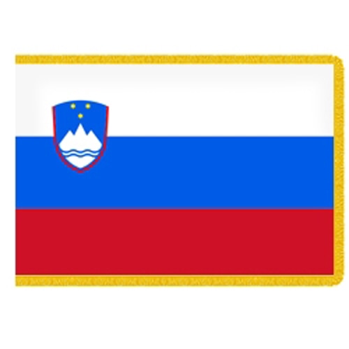 Slovenian flag with Russian colors