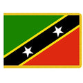 flag of saint kitts and nevis